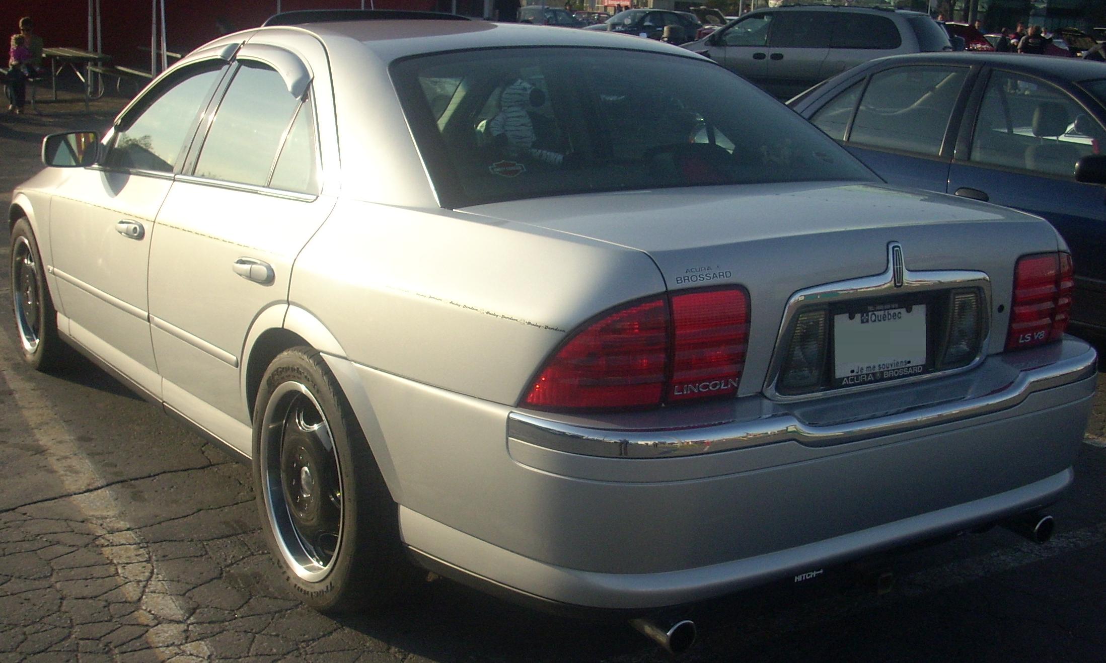 File 00 02 Lincoln LS V8 Rear Orange Julep jpg Wikimedia Commons